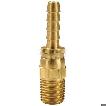 Dixon 5/16 HOSE BARBX 1/4 in M NPTF SWIVEL BRASS 1030504C